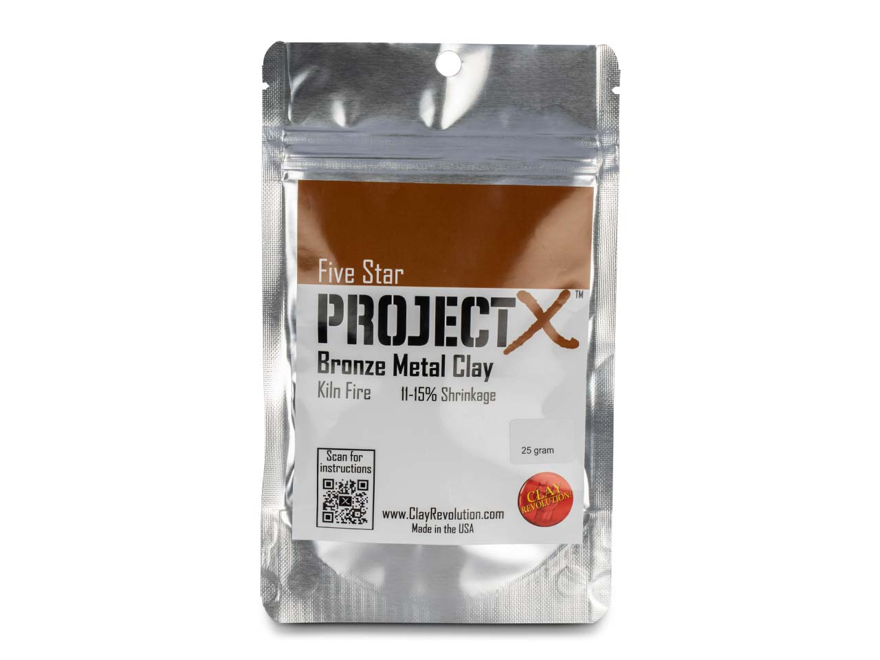 Do you have a safety data sheet for Project X Bronze Clay 25g?