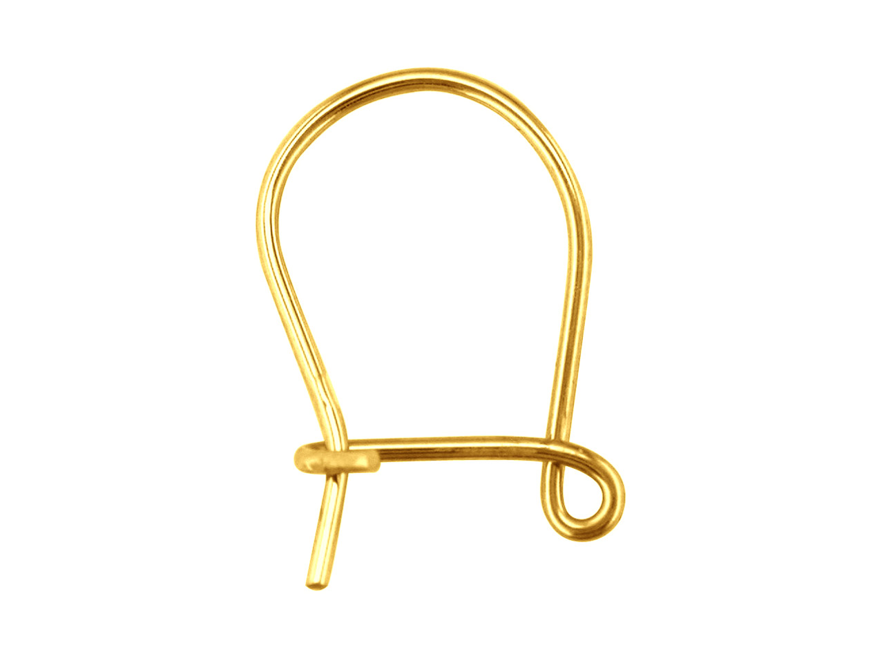 Are the 9ct Yellow Safety Hook Wire 371 gold plated or solid gold?