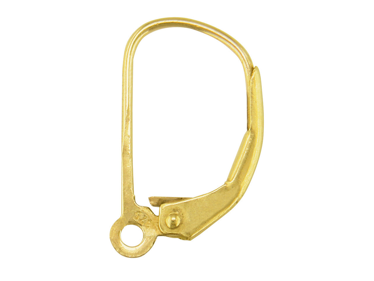 9ct Yellow Gold Continental Ear Wire, Plain, Style 17002-1 Questions & Answers