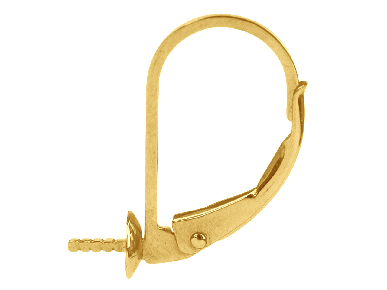 9ct Yellow Gold Continental Ear Wire With 4mm Cup Questions & Answers