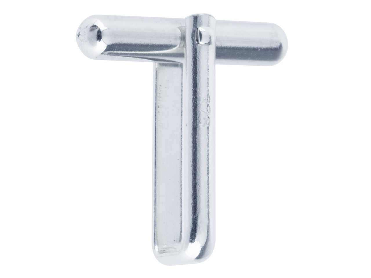 9ct White Gold Round Cufflink Fitting Assembled Round Body With U Arm, 100% Recycled Gold Questions & Answers