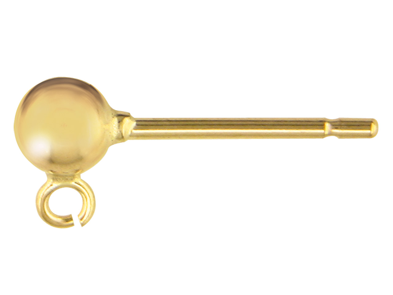 18ct Yellow Gold Bead And Ring 3mm, 100% Recycled Gold Questions & Answers