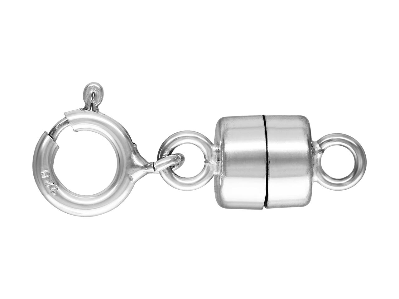 Sterling Silver Magnetic Clasp Converter With Bolt Ring Questions & Answers