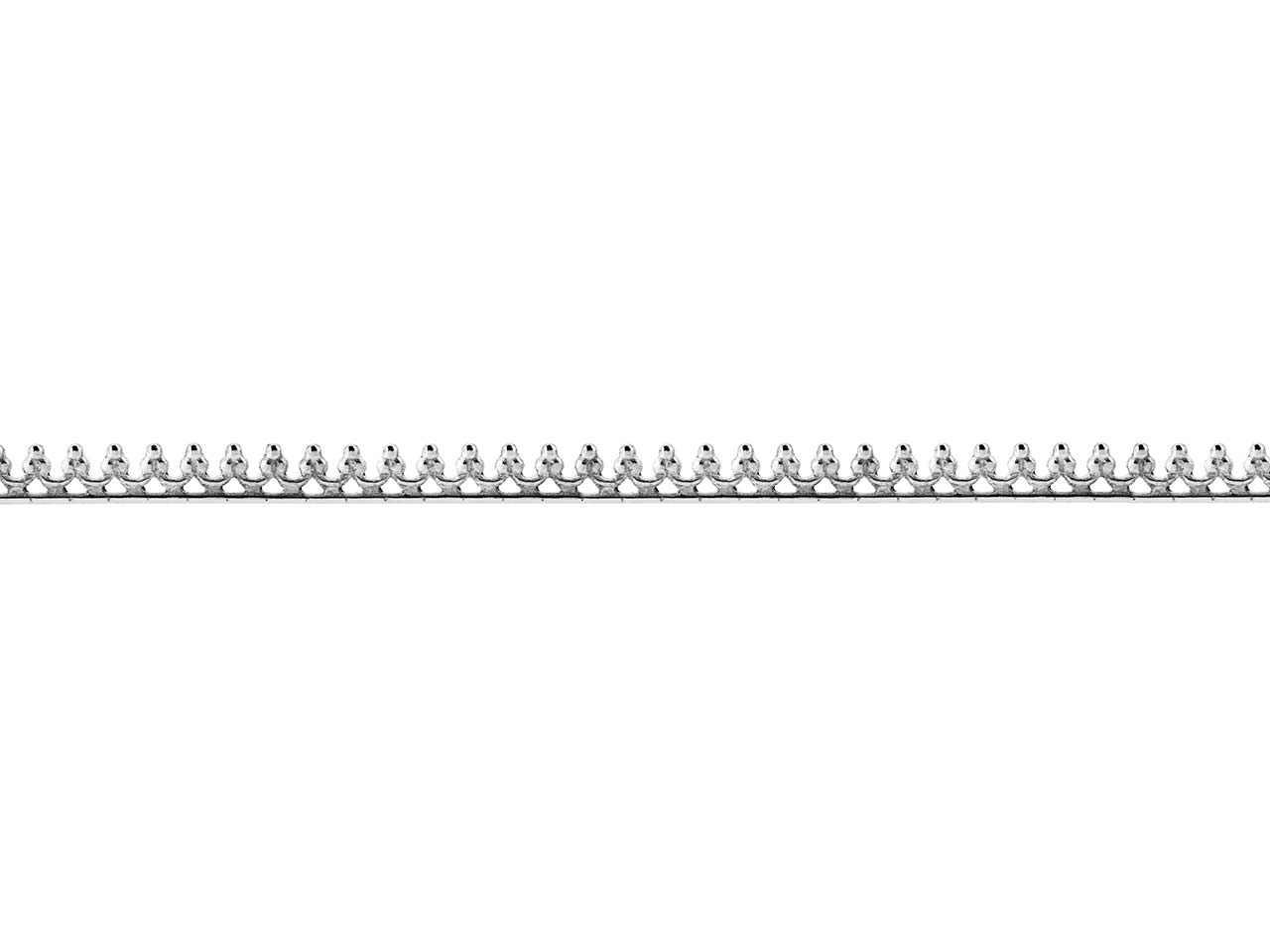 Sterling Silver Beaded Swag Gallery Strip 2.5mm Questions & Answers