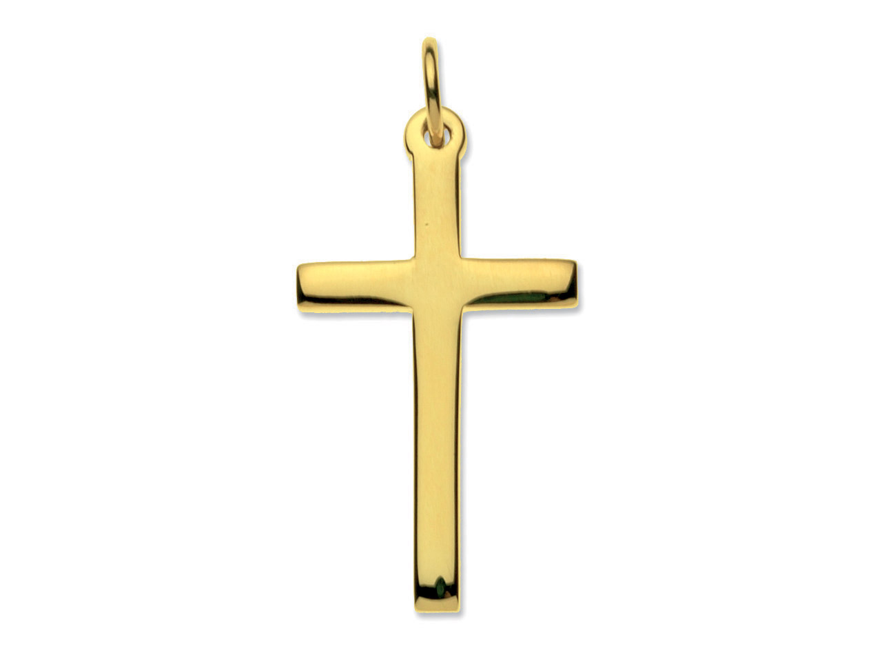 9ct Yellow Gold Cross, Small Heavy Latin Hallmarked Questions & Answers