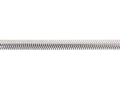 Sterling Silver 4.2mm Loose Flat Snake Chain, 100% Recycled Silver Questions & Answers