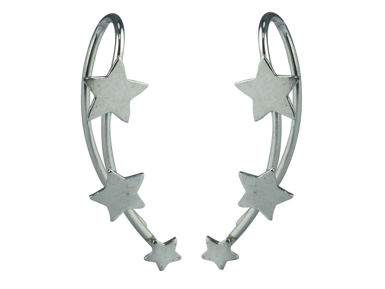 Sterling Silver Star Ear Climber Earrings Questions & Answers
