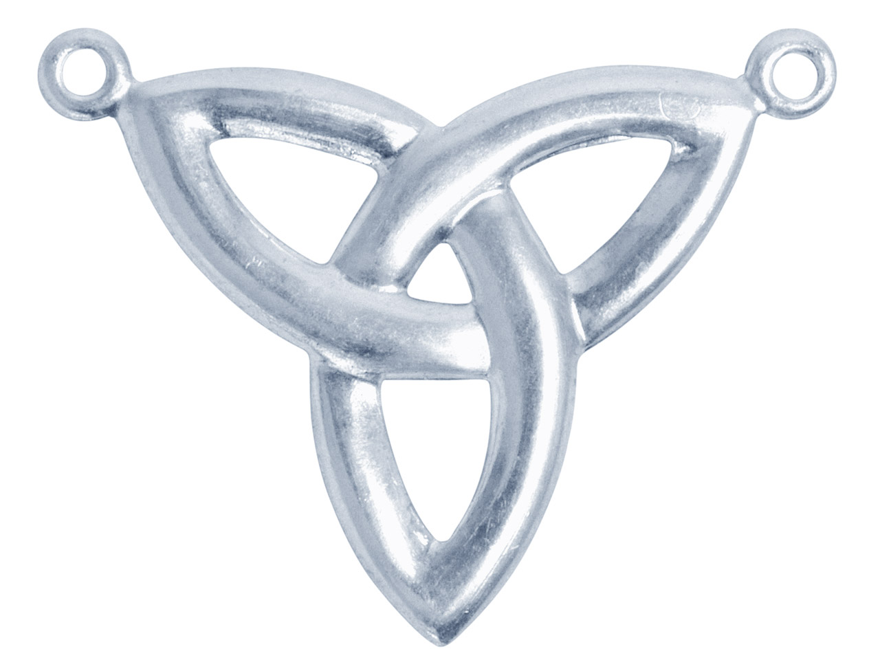 Sterling Silver Celtic Knot Double Loop Pendant 0.80mm Embossed, Pierced Celtic Knot Solid 13mm X 12mm, 100% Recycled Silver Questions & Answers