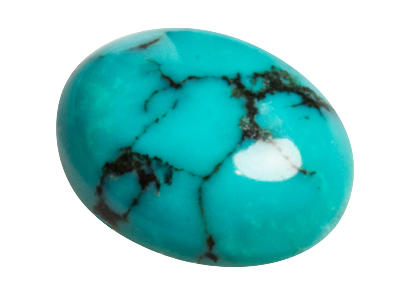 Chinese Turquoise Matrix, Oval Cabochon 10x8mm Questions & Answers