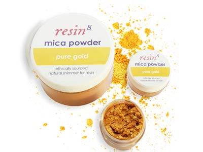 Mica Powder For Epoxy Resin, Pure  Gold, 5g Questions & Answers