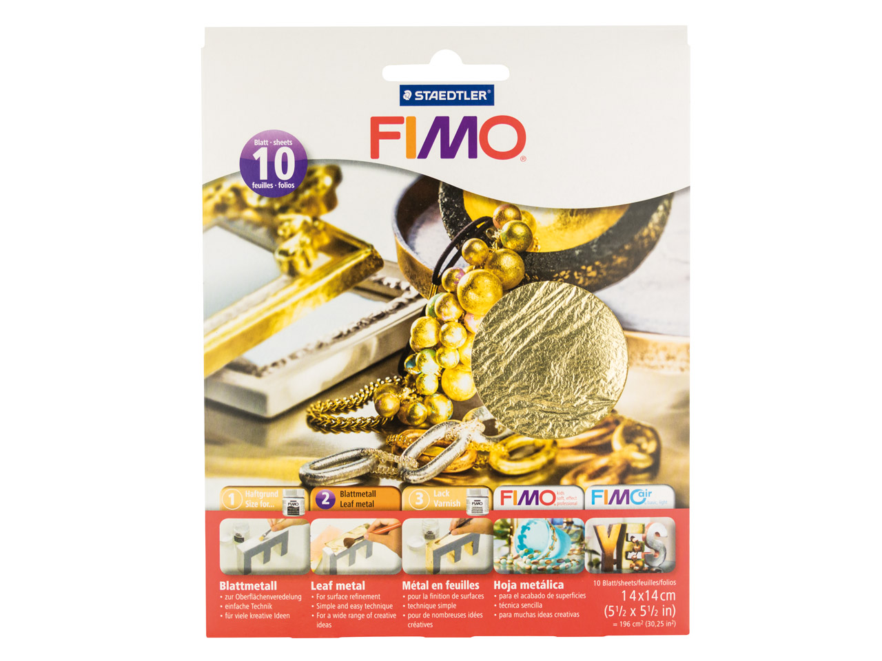 Do you have a safety data sheet for Fimo Gold Leaf Metal 10 Sheets?