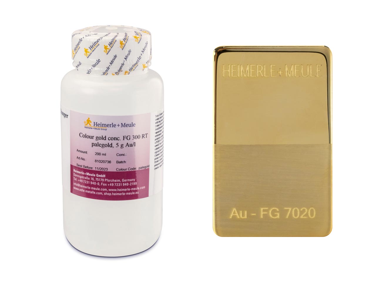 Do you have a safety data sheet for Heimerle + Meule Gold Plating Concentrate Fg 300 Rt Flash , Pale Yellow, 1g Au/200ml, 200ml, Un1935?