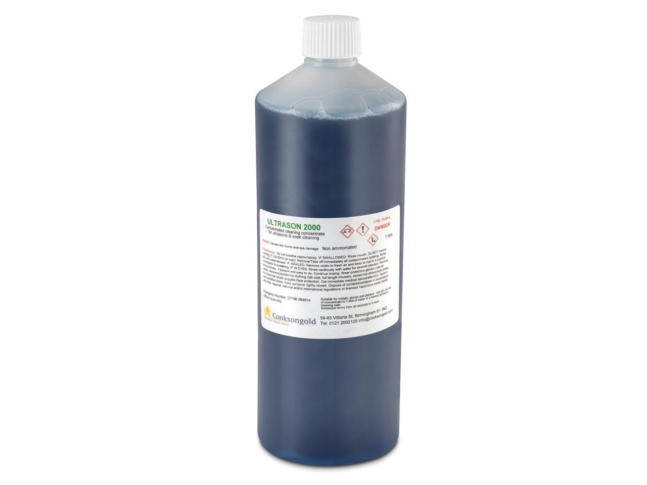 Ultrasonic 2000 Cleaning Fluid 1 Litre Biodegradable For Ultrasonic, Un1760 Questions & Answers