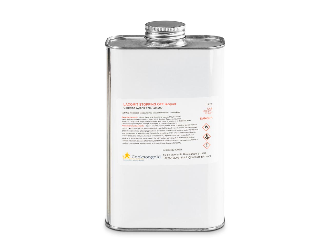 Do you have a safety data sheet for Lacomit Remover 1 Litre Un1993 Courier Only?