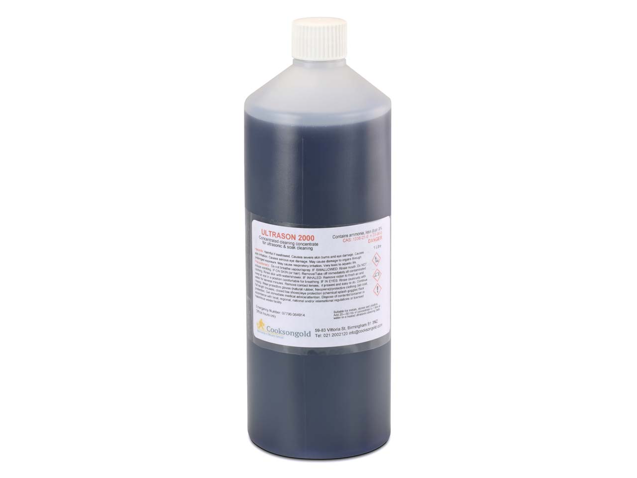Ultrasonic 2000 Cleaning Fluid 1 Litre Concentrated With Ammonia Un2735 Questions & Answers