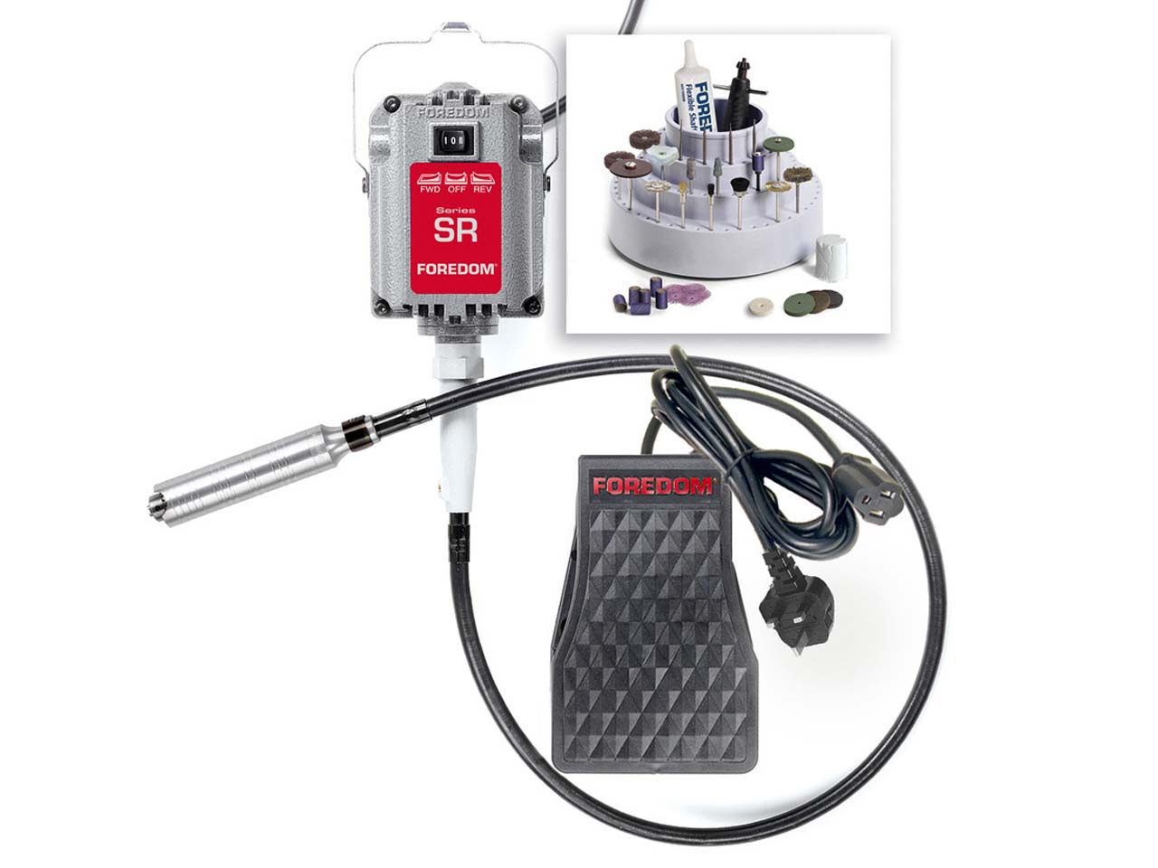 Foredom Pendant Motor SR Jewellers Kit Fixed System Questions & Answers